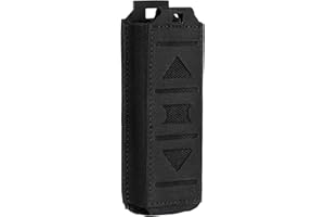 TOPTACPRO Borsa tattica per pistole Borsa per caricatori MOLLE per 9mm .40 .45 Portamagazzini Supporto organizzatore per attrezzi