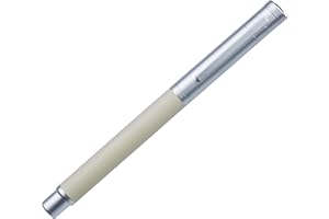 EROFA Stylo Plume en Aluminium Forêt de Bouleaux Argentés à Plume Extra Fine avec Coffret en Métal par Hongdian