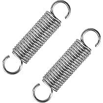 Trekveren, 10 STKS Open Haak Trekveer Spiraalveren Draad Diameter 1.4mm, OD 7mm, lengte 30mm(Od 7mm,Length 90mm