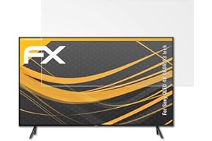 atFoliX Panzerfolie kompatibel mit Sony QLED 4K Q60R 43 Inch Schutzfolie, entspiegelnde und stoßdämpfende FX Folie