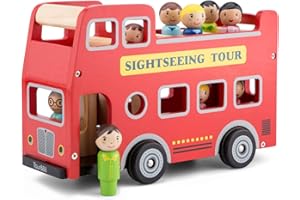 New Classic Toys-10546 Nuevos Clásicos Juguetes-2042927-Vehículos en Miniatura, Bus touristique de la Ville