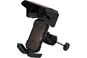 ‎BELTECH Professionelle Golfwagen-Handyhalterung mit Sonnenschutz, kompatibel mit EZGO/Club Car/Yamaha und allen Modellen von Golfwagen auf dem Markt, passend für alle Handys auf dem Markt, mit