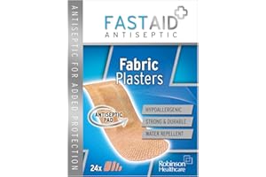 Fastaid Breathable Fabric Plasters 24 (Packaging may vary)