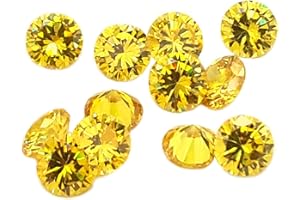 EIMASS Unfoil Zircon Chatons, Exquisite Range Synthetic Diamonds for Jewellery