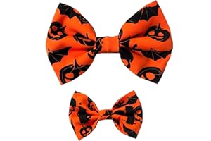 DOD.I_BOUTIQUE New Dogs Bow Tie Bowtie Halloween Elastic Band ACCESSORY Handmade UK (M)