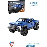 CADA &Ccedil;ek Bırak Araba Smash Off-Roader Pickup Truck 390 Par&ccedil;a Araba Yapım Seti -FFC52029W-390P