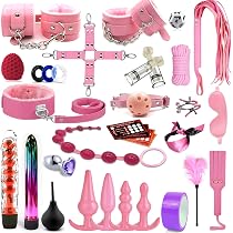 BDSM Set Sex Spielzeug für die Paare,33PCS Bondage Kit Sex Toys ...