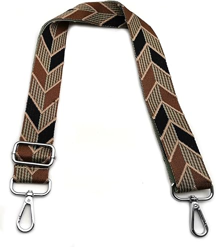 Tracolla Regolabile Per Borsa Donna - Cinghia Colorata Larga 3.8cm, Con Moschettoni Argento, Lunghezza 80-130cm - Foto 9