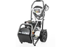 Hyundai 3400 PSI Petrol Jet Washer – 210cc 7hp Engine, 9L/min Flow Rate, Detergent Tank & 10m Hose – High-Pressure Cleaner