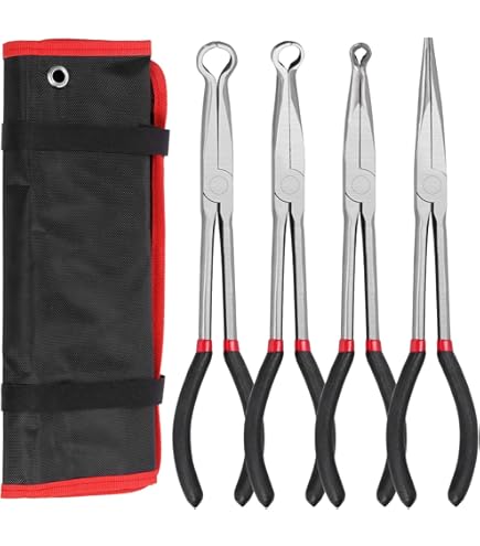 Pince à Bougie D'allumage OEM Tools - Mâchoires Décalées 45° Pour Retirer Fils Et Bottes En Zones étroites