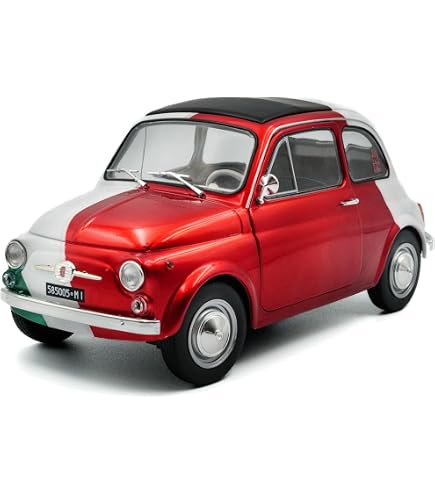 Bburago - Fiat 500L 1968 - Realistic 1:18 scale old model car