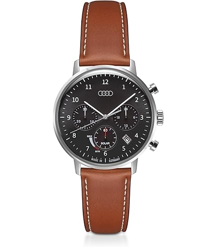 Audi Collection 3102200600 Chronograph Carbon Sport Watch Men's