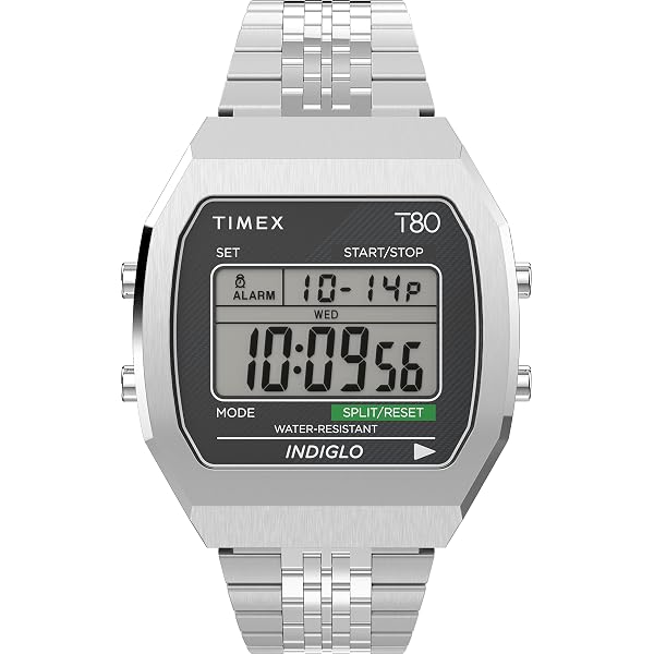 Timex Orologio Digitale Unisex TW2V74500 | Quarzo, Cinturino In Plastica, Luce Indiglo, Impermeabile 3 ATM