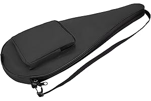 Silfrae Full Size Squash Racquet Cover Racquet Bag for 2 Squash Rackets