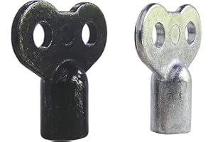 SOMATHERM FOR YOU - 2 Clés Métal de purgeur à carré de 4 et 5 mm