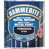 Hammerite Direkt Pas &Uuml;st&uuml; P&uuml;r&uuml;zs&uuml;z Metal Boyası 0,75l