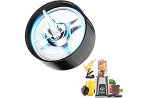 1 Stück Ersatz-Mischklinge für Rawhui 800W Smoothie Mixer, 6-Klingen-Edelstahl-Messer, Replacement Messer für Mixer 800W