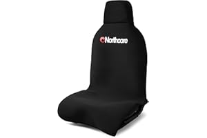 Northcore Water Resistant Neoprene Car And Van Seat Cover - Single - Black