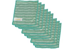 Muxel Lot de 9 chiffons de nettoyage en microfibre pour lunettes et téléphone portable