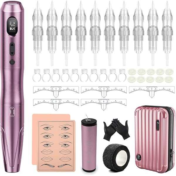 FKDG Tattoo Patronen Nadeln 5R/5RL – 20 Stück, Einweg, Für Microblading, Permanent Make-up