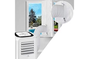 KESSER Junta de Ventana Aire Acondicionado móvil, Aire Acondicionado, Secadora, Secadora de Aire de Escape, Tope de Aire Caliente para Fijar en Ventanas, claraboyas, Ventanas abatibles