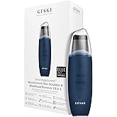 geske smartappguided   microcurrent skin scrubber & blackhead remover 9 in 1 skincare tools face cleaning anti aging and cleansing professional face tightening blackhead remover