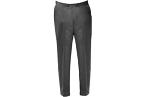 L S U Pantalon élastique tout autour de l'école pour garçons - Gris/noir - 2/3 à 15/16