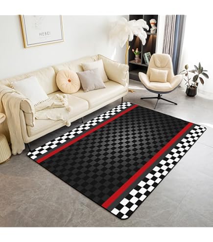 Bailongma Kiss Print Teppich - Flanell Spielteppich 80x120cm Anti-Rutsch