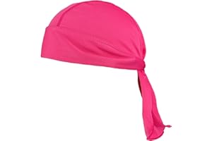 VIAUMBR Bandana Sport Uomo Donna Berretto Leggera Traspirante Sottocasco Turbante sotto Casco Pirata Cucina Escursioni Trekking Bici Moto Barca Asciuga Velocemente Ciclismo Cycling