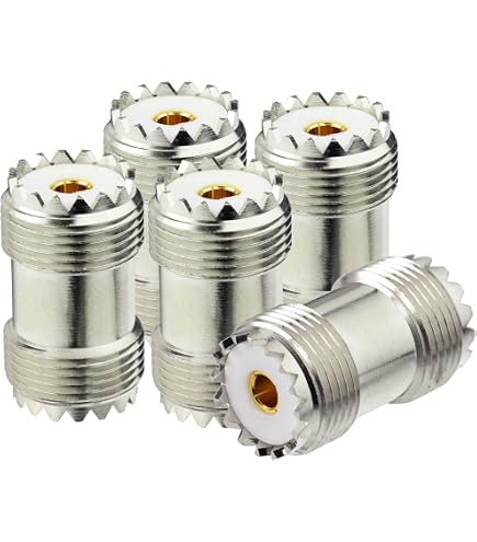 1 adattatore UHF PL259 SO239 a spina maschio femmina