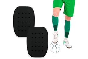 PORUPAEL 2 pary mini piłkarskich ochraniaczy goleni, oddychające ochraniacze na golenie, profesjonalne unisex, antypoślizgowe ochraniacze na golenie, piłka nożna, ochraniacze na nogi, ochraniacze na niskie