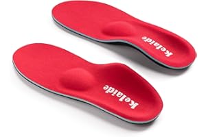 Kelaide Plantare Piede Piatto, Plantari per Fascite Plantare, Solette Arco Alto, Iperpronazione, Dolore al Tallone, Solette Ortopedici per Uomini e Donne