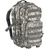Mil-Tec Ranger Assault Pack - Sağlam Dayanıklı Hafif &Ccedil;ok Y&ouml;nl&uuml; Taktik A&ccedil;ık Hava Kamp Y&uuml;r&uuml;y&uuml;ş Sırt &Ccedil;antası Ayarlanabilir Yastı