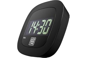 APT4-II Digital Automatisk Parkeringsskiva, LCD-skärm, Enkel montering i Bil, Tid och Datum Förinställt, Svensk Design, Biltillbehör, Present/Julklapp Till Honom/Henne
