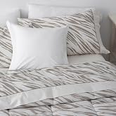 Burrito Blanco Bedding Set 50% Cotton 50% Polyester Bed 150-160 Mocha | 4 Pieces: Fitted Sheet, Top and 2 Covers | 144 Thread