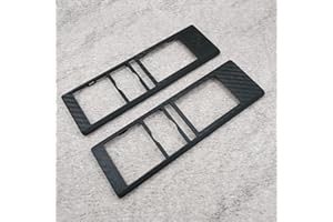 ULEIVA Replacement Housing 2 Pieces Carbon Look Black Compatible with AVM FritzFon C5 Upper Shell Cover (Carbon Look Black)