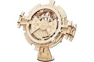 ROKR Calendario Perpetuo Legno-3D Modelli meccanici/Kit di costruzione modello meccanico a propulsione per adolescenti e adulti