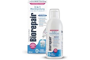 Biorepair 3-i-1 munsköljning – originalet med microRepair zinkhydroxilapatit – med konstgjord tandemalj – tandkänslighet
