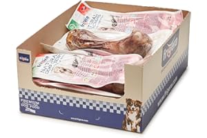 Frigera Osso di prosciutto italiano, XL, 1 pezzo, 350 g, snack da masticare a lunga durata per cani, supporta la pelle e il pelo, favorisce le articolazioni sane, senza cereali e glutine