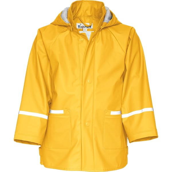Veste De Pluie Enfant Imperméable Léger - Capuche Amovible, Poches Zippées - Taille 130 à 160 - 9