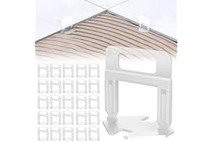 BAERTMY Sistema di livellamento per piastrelle, 2 mm, 200 pezzi, linguette standard, larghezza fughe 2 mm, supporto per piastrelle altezza 3-16 mm