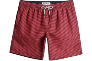 MaaMgic Pantaloncini da Bagno da Uomo Asciugatura Veloce Costume da Bagno per Surf sulla Spiaggia Multi-funzioni Allenamento casa con Fodera in Mesh con Fodera in Mesh