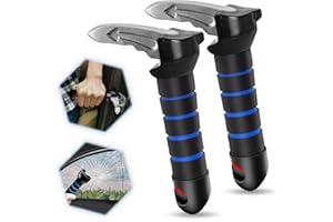 CHANCCI 2Pack Car Door Handle for Elderly,Portable Car Cane Grab Bar Mobility Aid,Standing Assist Mobility Aids for Seniers,Disabled,Car Emergency Escape Tool, Window Breaker