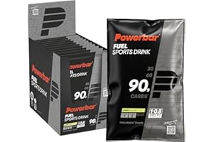 ‎POWERBAR Powerbar - Black Line - Fuel 90 - Lemon - 10x94g - High Carb Sports Drink