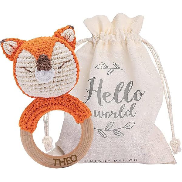 Plüsch-Rassel Für Babys – Löwen-Design Mit Glocke, Weich & Sicher