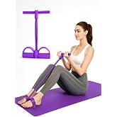 4 Lastik Body Trimmer Karın Kol Jimnastik Egzersiz Mekik &Ccedil;ekme Evde Spor Kondisyon K&uuml;rek Aleti
