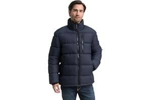 TOM TAILOR Herren 1046974 Puffer-Jacke aus wasserabweisendem Material