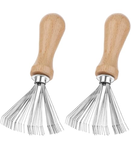 Bitray 2-in-1 Haarbürsten Reiniger - Kamm & Haken Zum Entfernen Von Haaren & Staub