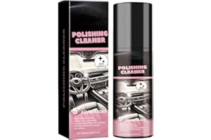 Mnozreo Car Interior Polishing Agent,Nettoyant Tissus d'Intérieur pour Sièges et Tapis Voiture,100ML,1PC,Nettoyant pour Plastique de Voiture,Rénovateur de Plastique