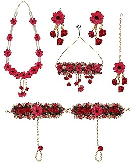 flower jewelry for baby shower